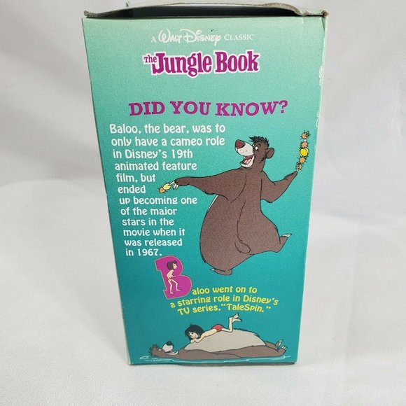 Walt Disney Jungle Book Collector Series Cup Burger King Coca Cola 1994 boxed - Picture 3 of 12